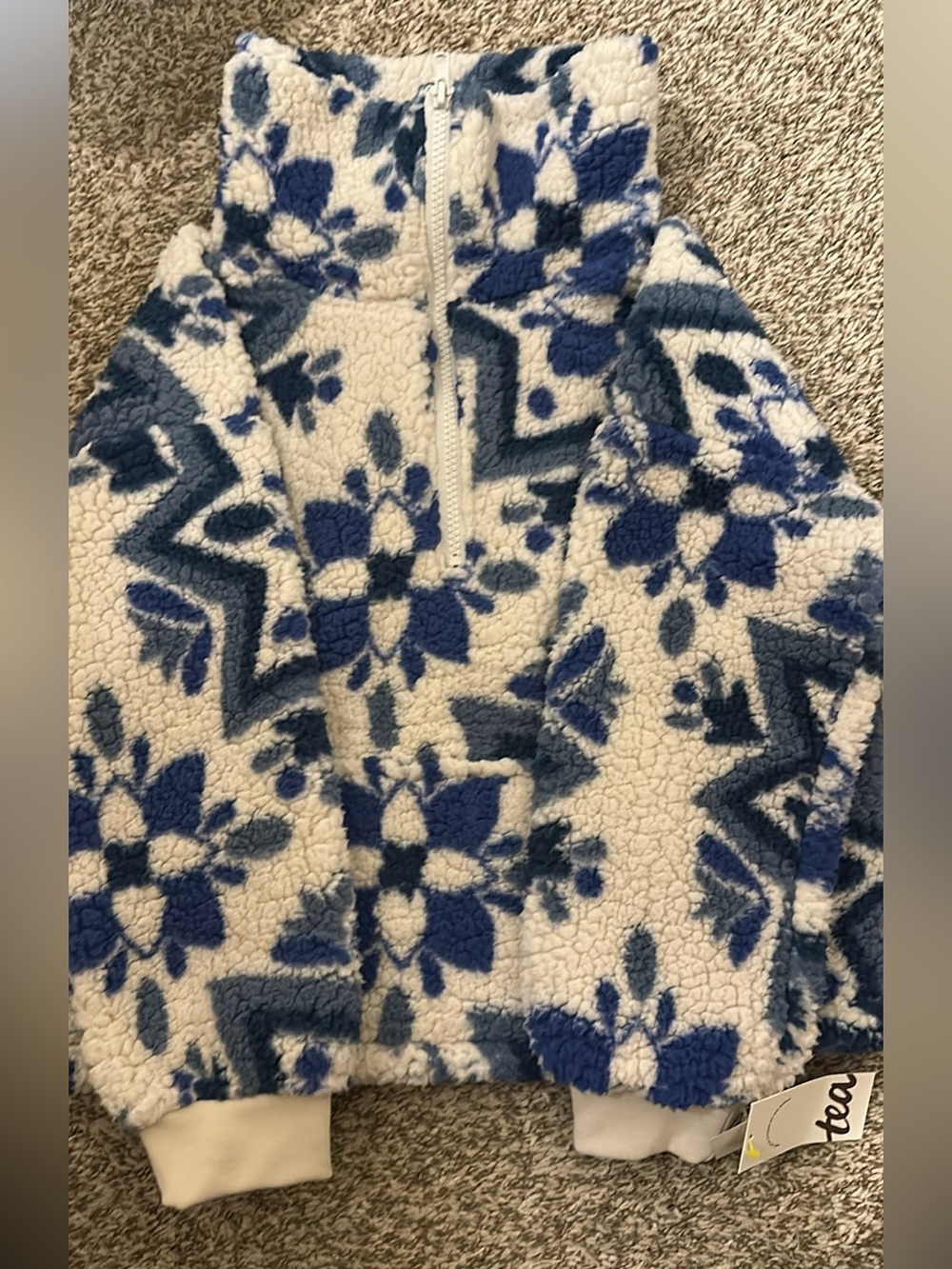 Tea Collection fleece pullover